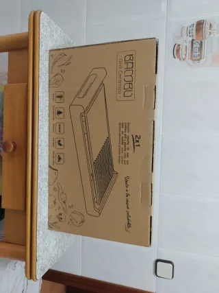 Plancha Eléctrica Base Madera URGE precio negociab