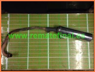 Tubo Escape Silencioso Honda Cbf 250 2004-2009