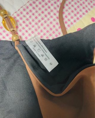 Bikini Shein Marrón Talla M