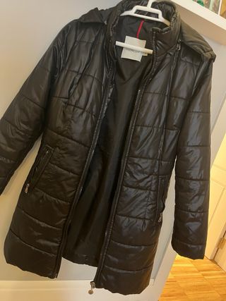Abrigo Moncler Negro