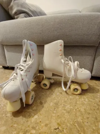Patines Artísticos Oxelo Blancos Talla 41