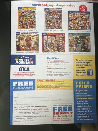 Puzzle Estados Unidos 300 Piezas