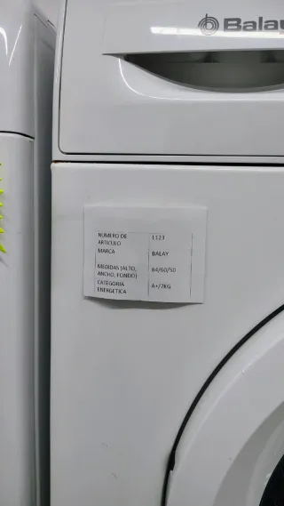 Lavadora Balay Blanca