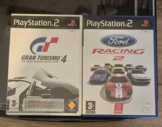 Lote 2 Giochi PS2: Gran Turismo 4 e Ford Racing 2