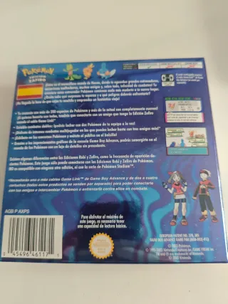 Pokémon Edición Zafiro GBA