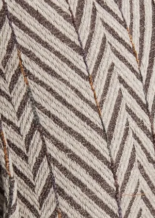 Sofá de Diseño Beige y Marrón