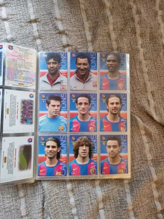 Álbum Panini Barça Campió 2004-2005