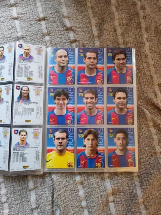 Álbum Panini Barça Campió 2004-2005
