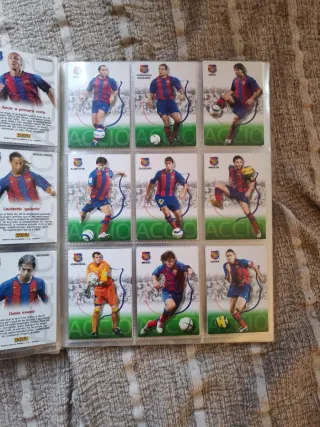 Álbum Panini Barça Campió 2004-2005