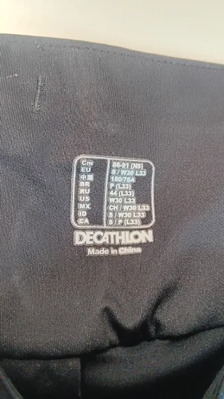 Mallas running Decathlon negras