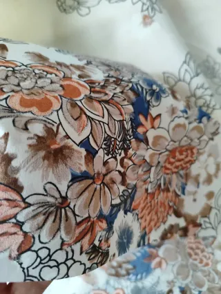 Retal tela vintage estampado sesentero