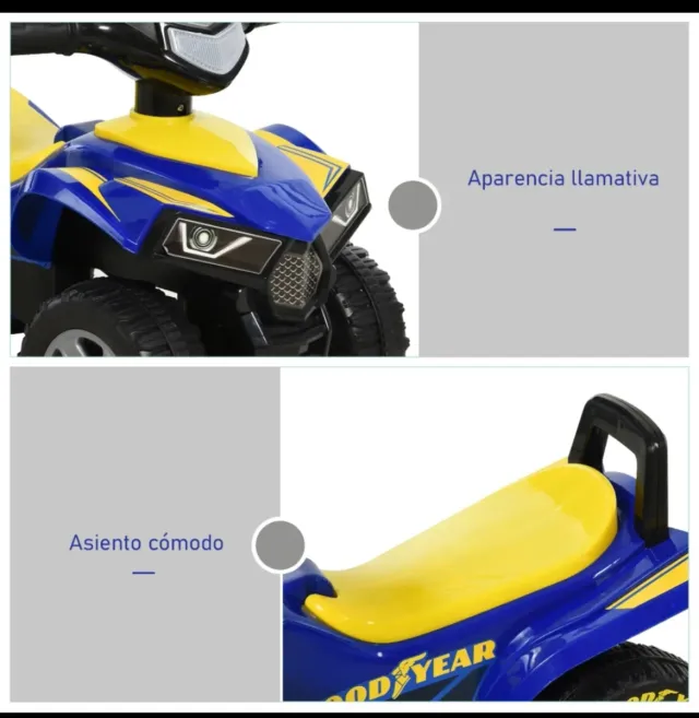 Quad correpasillos 18-36 meses