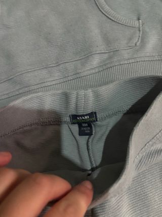 Conjunto chándal Kiabi gris 18 meses