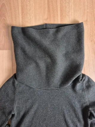 Maglione Tommy Hilfiger Lana e Cotone Grigio