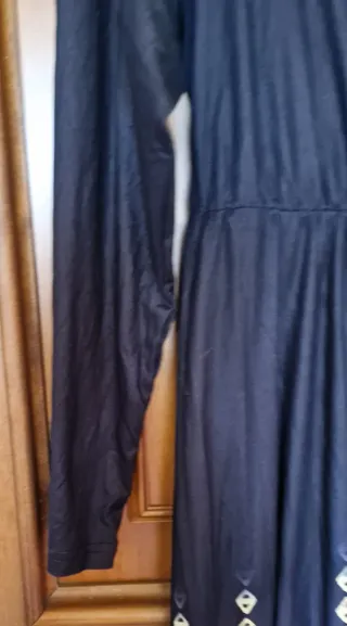 Vestito donna blu e giallo