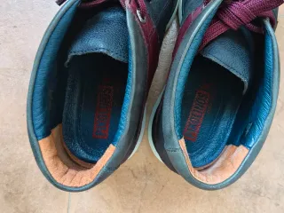 Botines Pikolinos Hombre Talla 40 Negro/Rojo