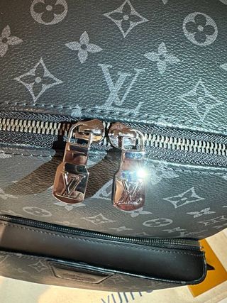 Zaino Louis Vuitton Monogram Grigio Nero