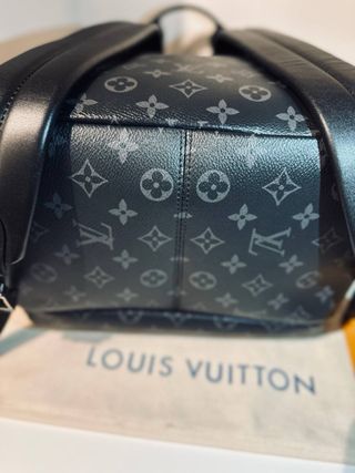 Zaino Louis Vuitton Monogram Grigio Nero