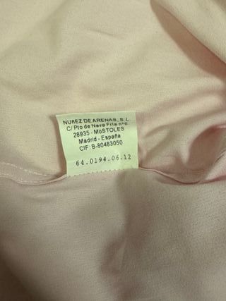 Camisa de traje rosa Núñez de Arenas
