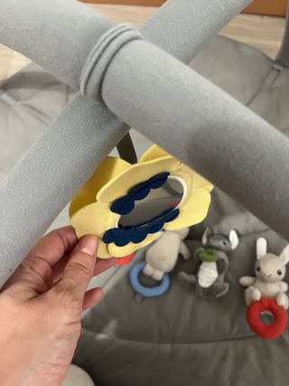 Gimnasio Bebé Ikea Gris