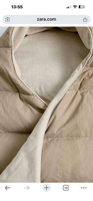 Saco bebé plumón Zara