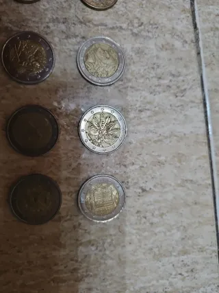 Lotto di rare monete euro