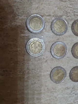 Lotto di rare monete euro