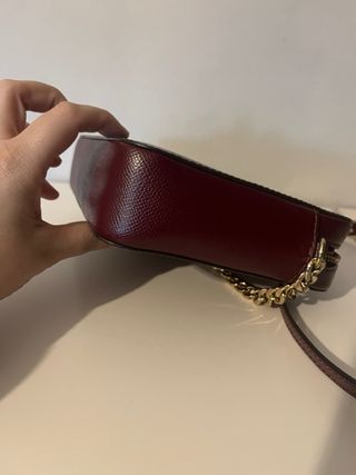 Bolso Michael Kors Rojo Dorado