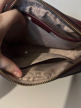 Bolso Michael Kors Rojo Dorado