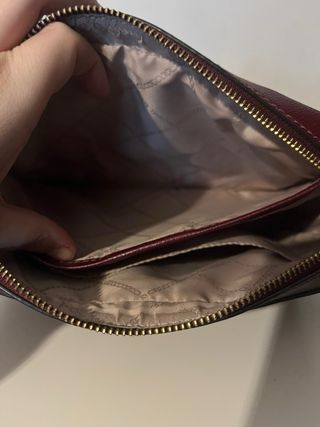 Bolso Michael Kors Rojo Dorado