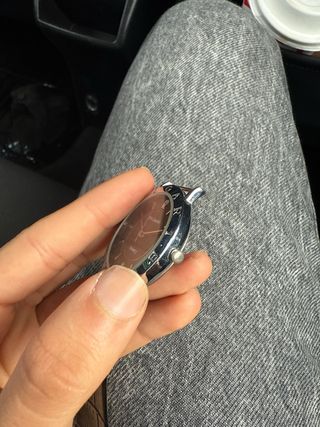 Reloj Bvlgari Cuarzo Negro y Plateado