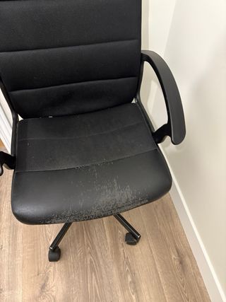 Silla de escritorio negra