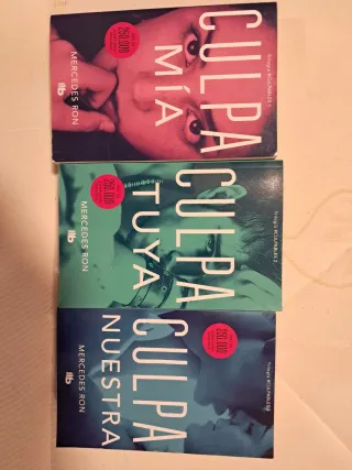 Trilogia libros Culpables