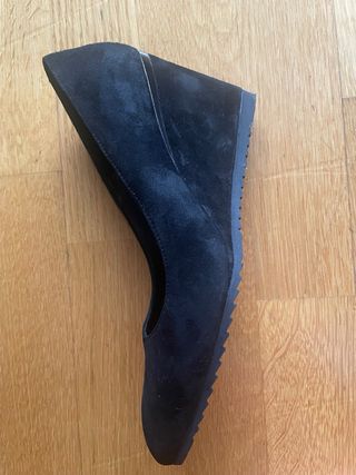 Zapato tacón corrido piel mujer T.38