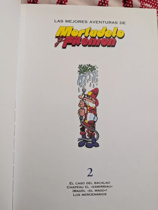 Comic Las mejores aventuras de Mortadelo y Filemón
