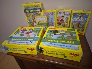 Lote 7 Juegos Haba Mis Primeros Juegos