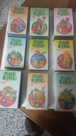 Películas VHS Super Mario Bros (Español)