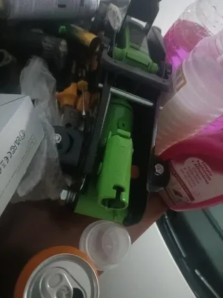 Gato hidráulico verde