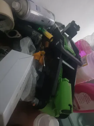 Gato hidráulico verde