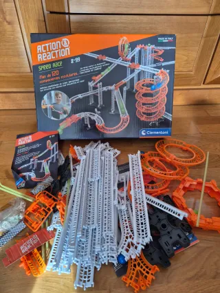 Juego Action Reaction Speed Race Clementoni