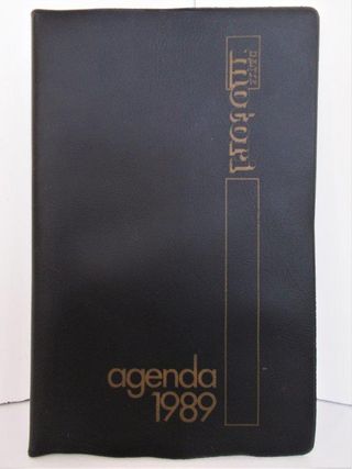 Agendina Gente Motori 1989