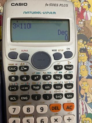 Calculadora Casio fx-570ES PLUS