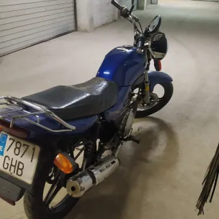Moto Yamaha YBR 125cc Azul