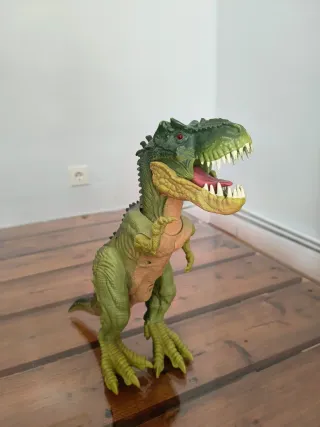 Dinosaurio T-Rex Juguete Verde