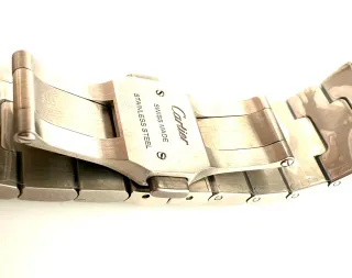 Reloj Cartier Santos Acero Caja Roja