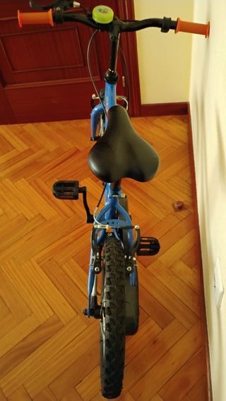 Bicicleta infantil 16 azul