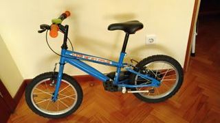 Bicicleta infantil 16 azul