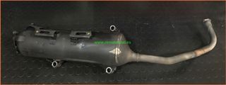 Tubo Escape Silencioso Honda Sh 125 K77 2017 a 202