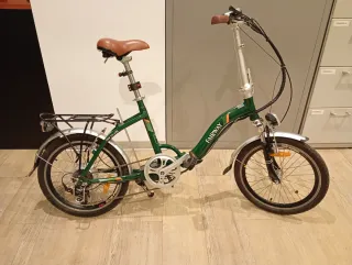 Bicicleta Eléctrica Plegable Fairway + Bomba Rueda