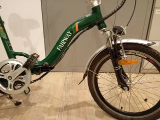 Bicicleta Eléctrica Plegable Fairway + Bomba Rueda